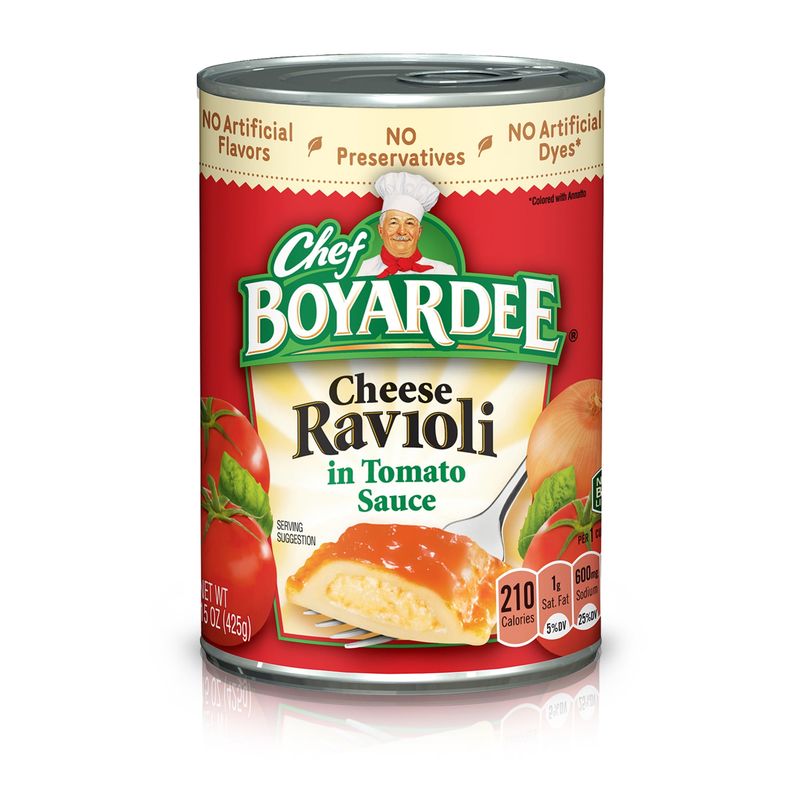Chef Boyardee Cheese Ravioli