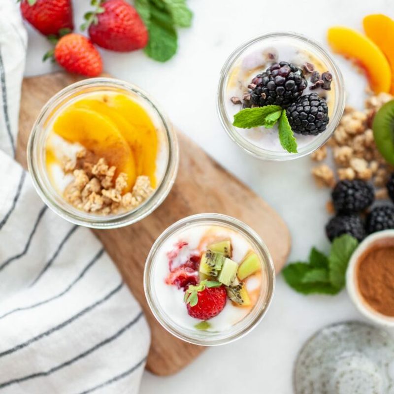 Sweetened Fruit Yogurts