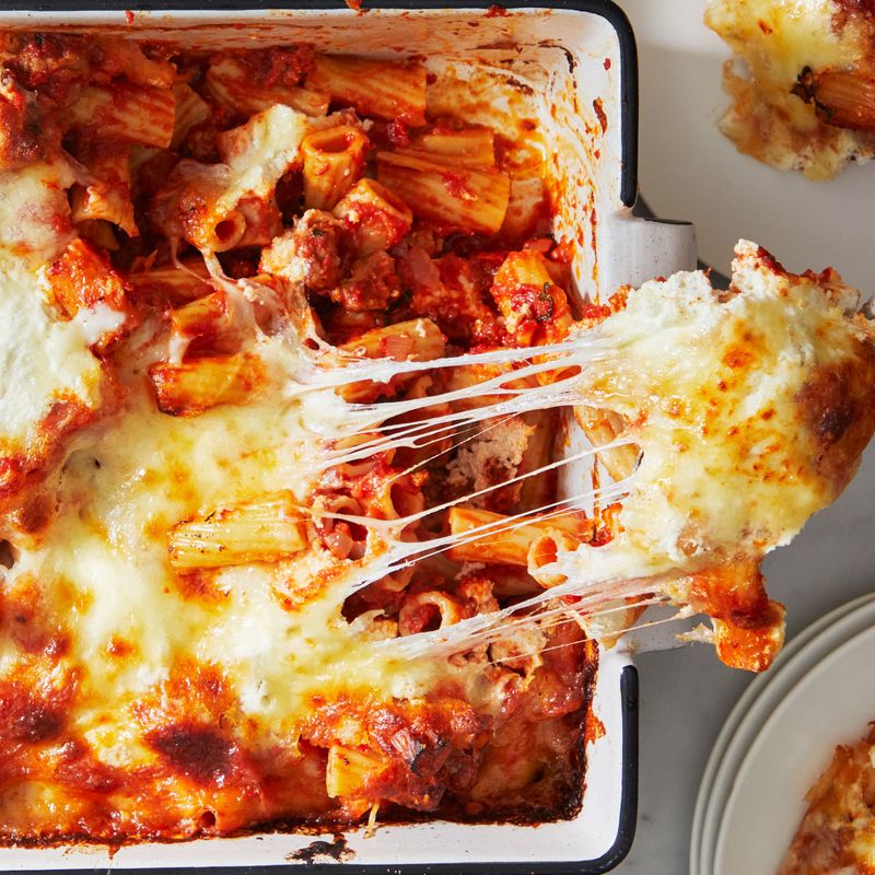 Baked Ziti With Italian Sausage