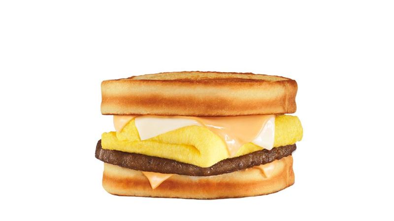 Carl’s Jr. – Grilled Cheese Breakfast Sandwich