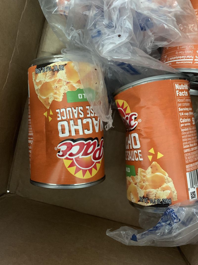 Canned Nacho Cheese
