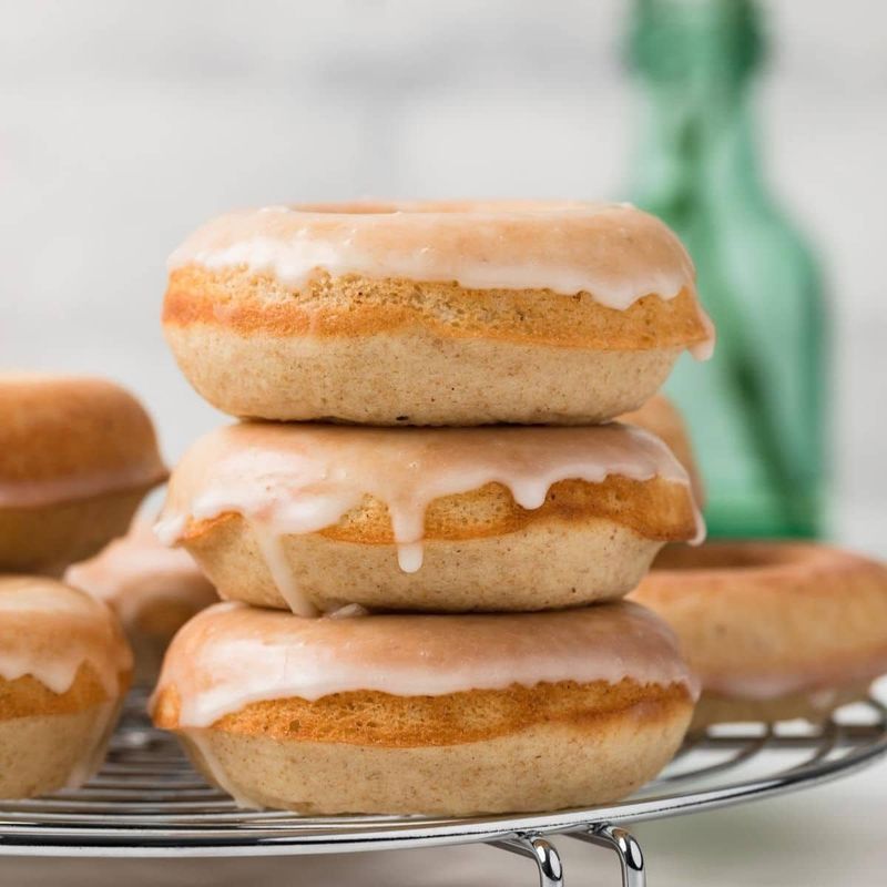 Baked Donuts With Glaze
