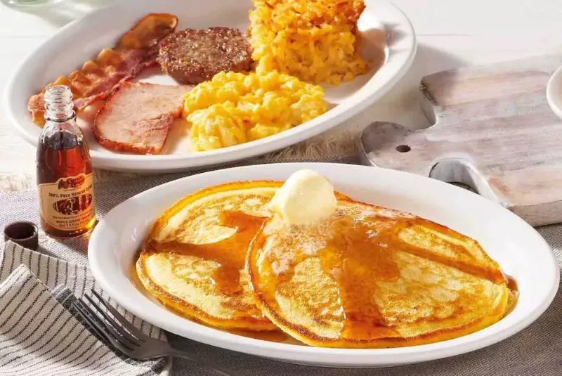 Grandma’s Sampler Pancake Breakfast