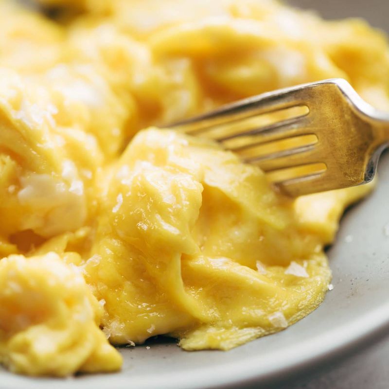 Scrambling In Too Much Butter