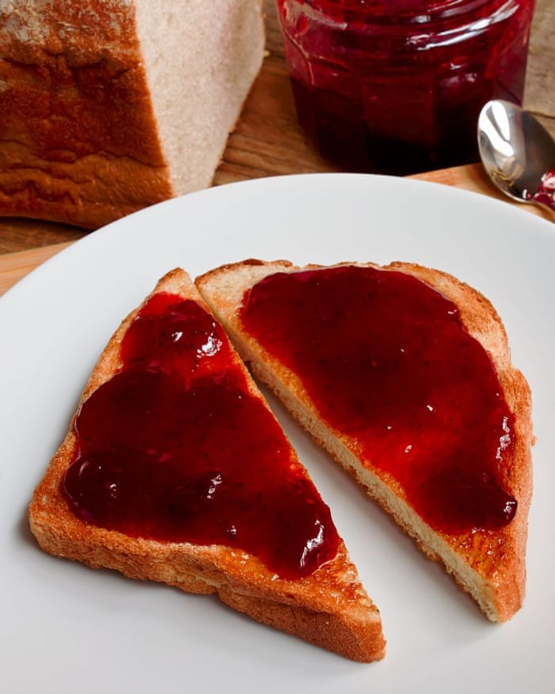 Toast With Jam