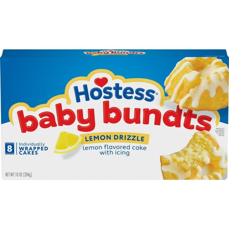 Iced Lemon Mini Cakes