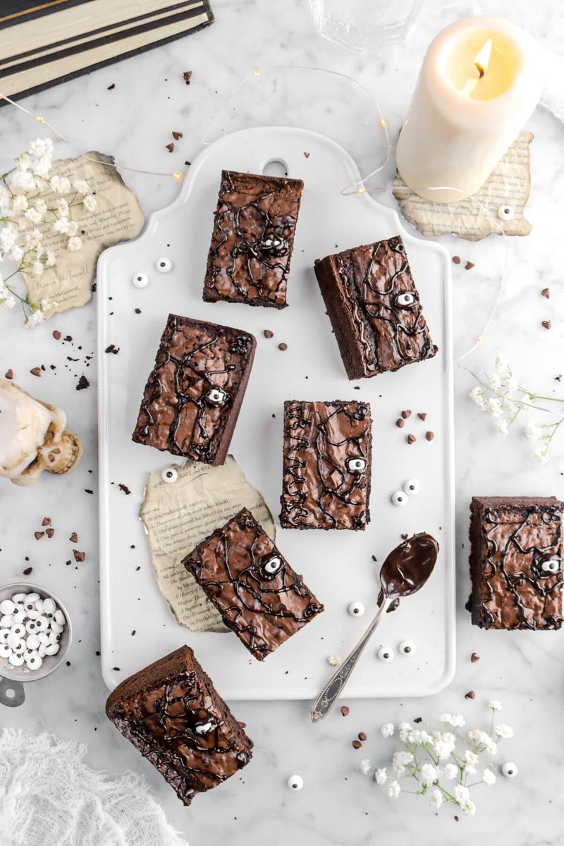Spellbook Brownie Bites