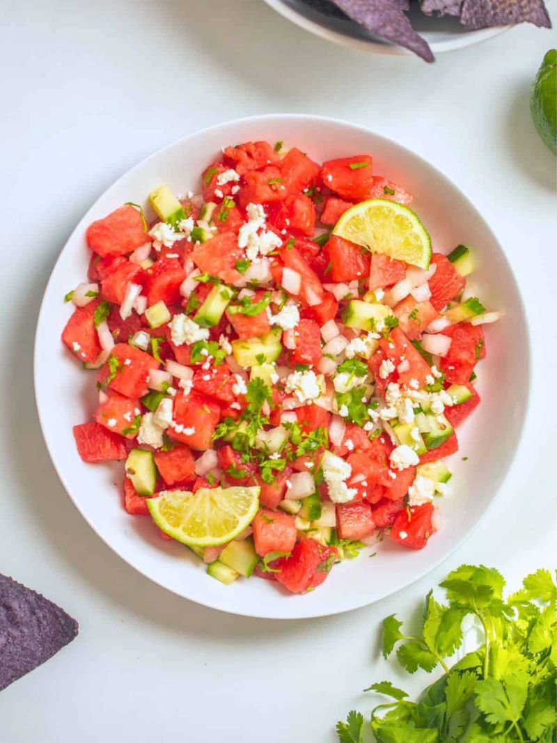 Watermelon Feta Salsa