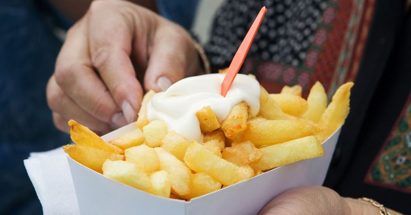 Belgian Frites With Aioli – Belgium