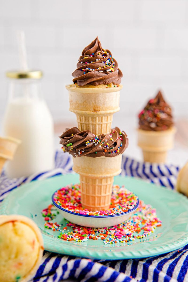 Cupcake Cones