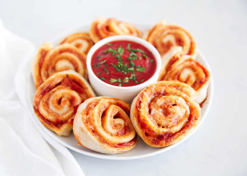 Pizza Pinwheel Pops