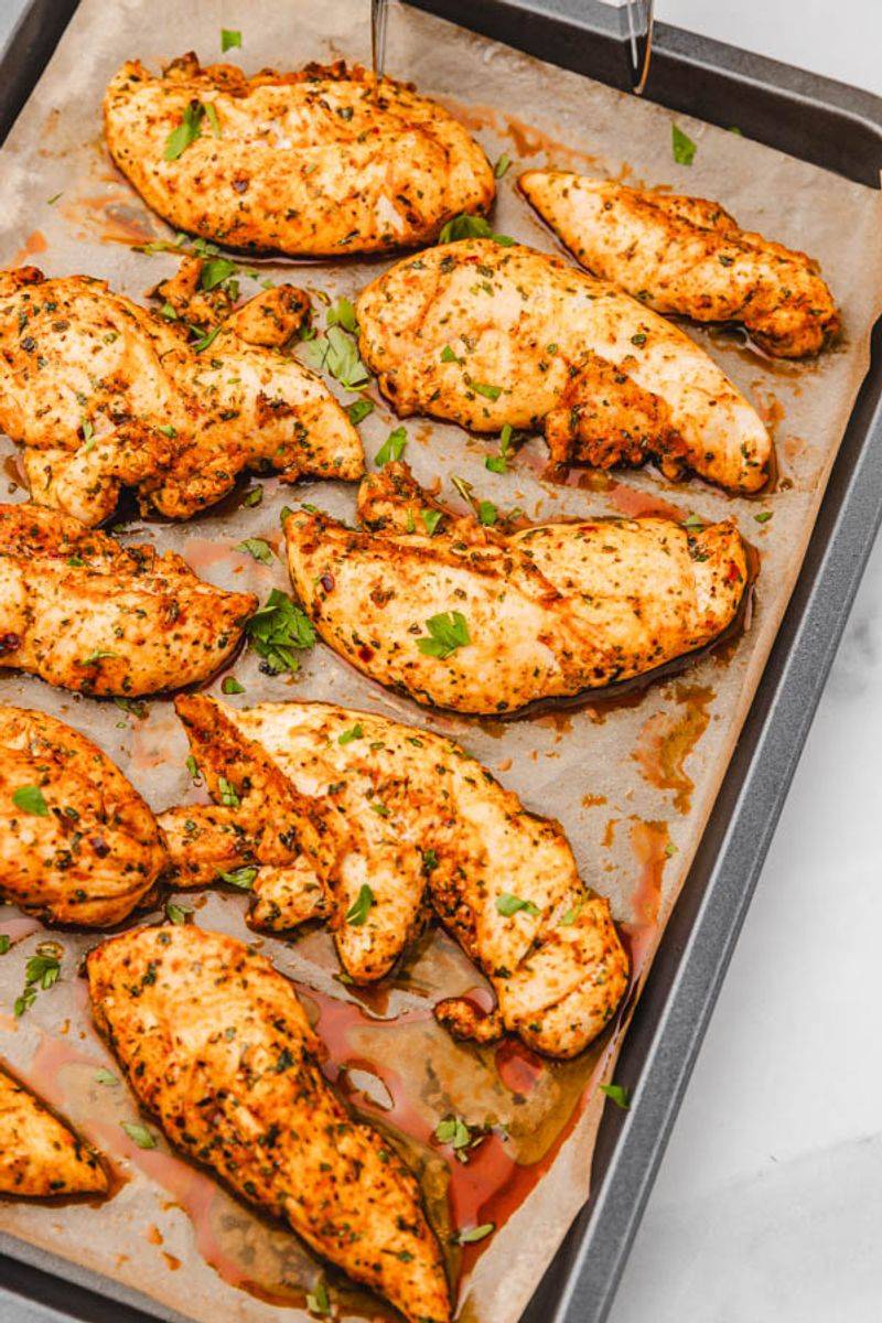 Baked Chicken Tenders With Simple Seasoning