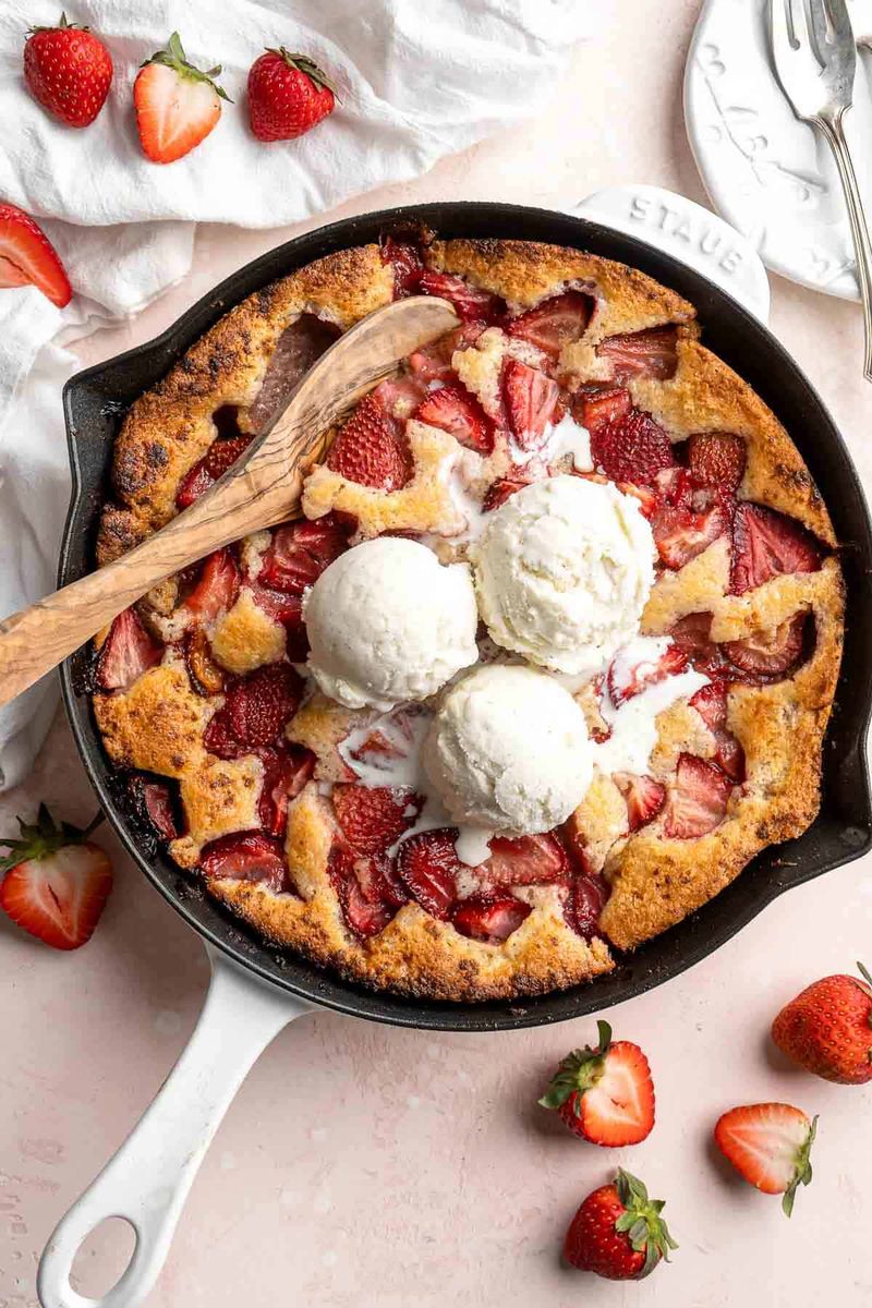 Strawberry Cobbler