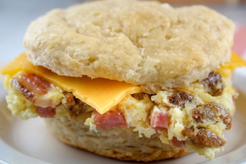 Hardee’s – Loaded Omelet Biscuit