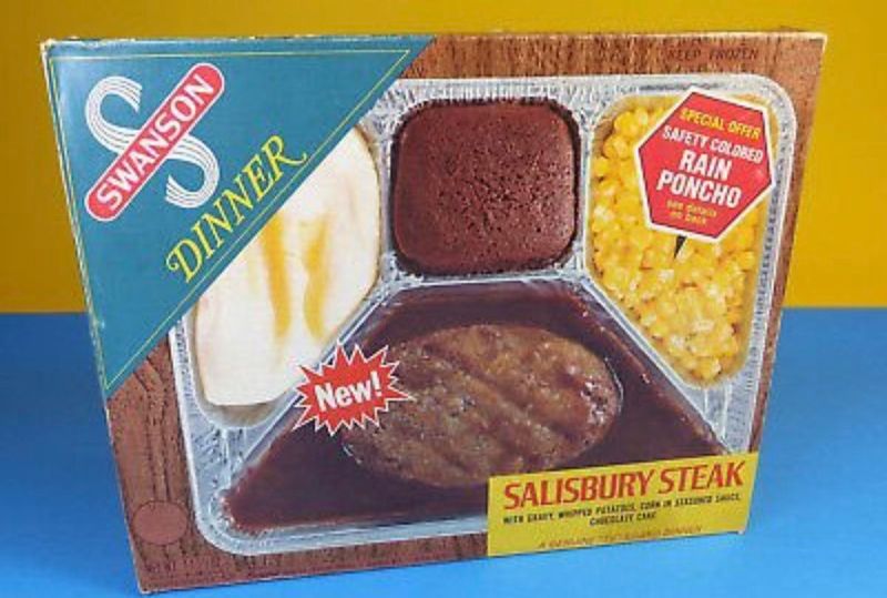 Frozen TV Dinners In Trays