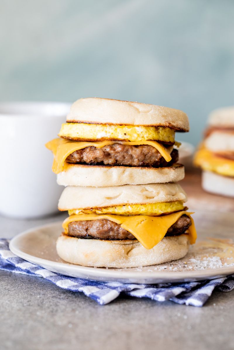 Make Breakfast Sandwiches And Freeze Them