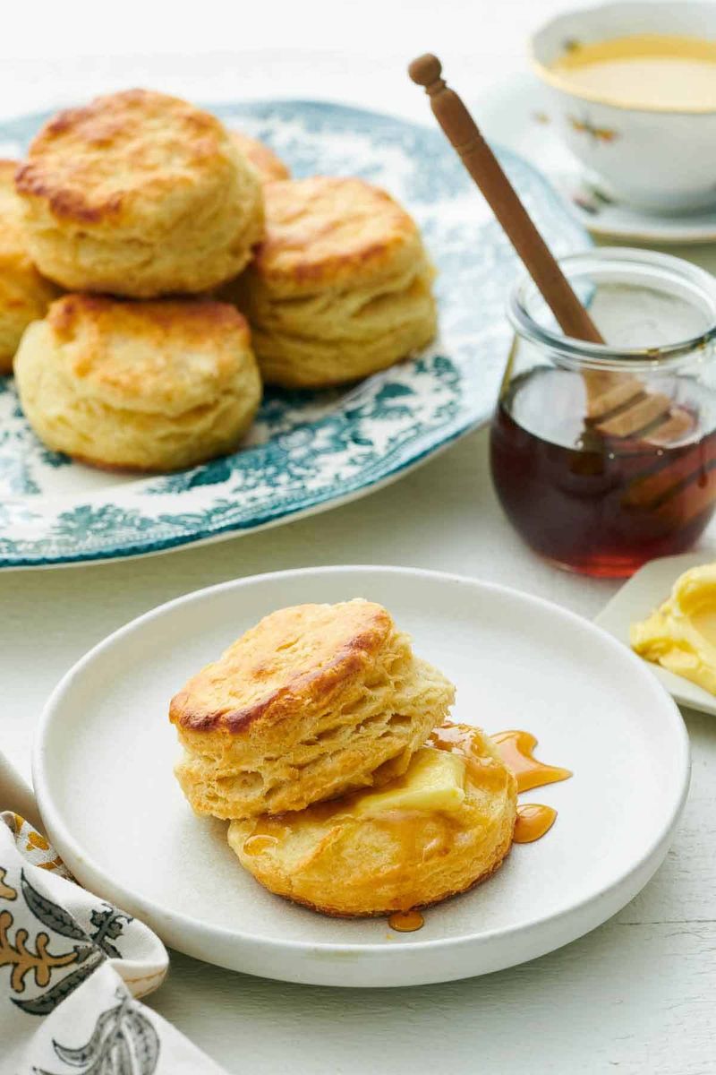 Buttermilk Biscuits With Honey Butter