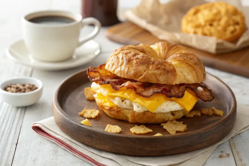 Arby's - Ham, Egg & Cheese Croissant