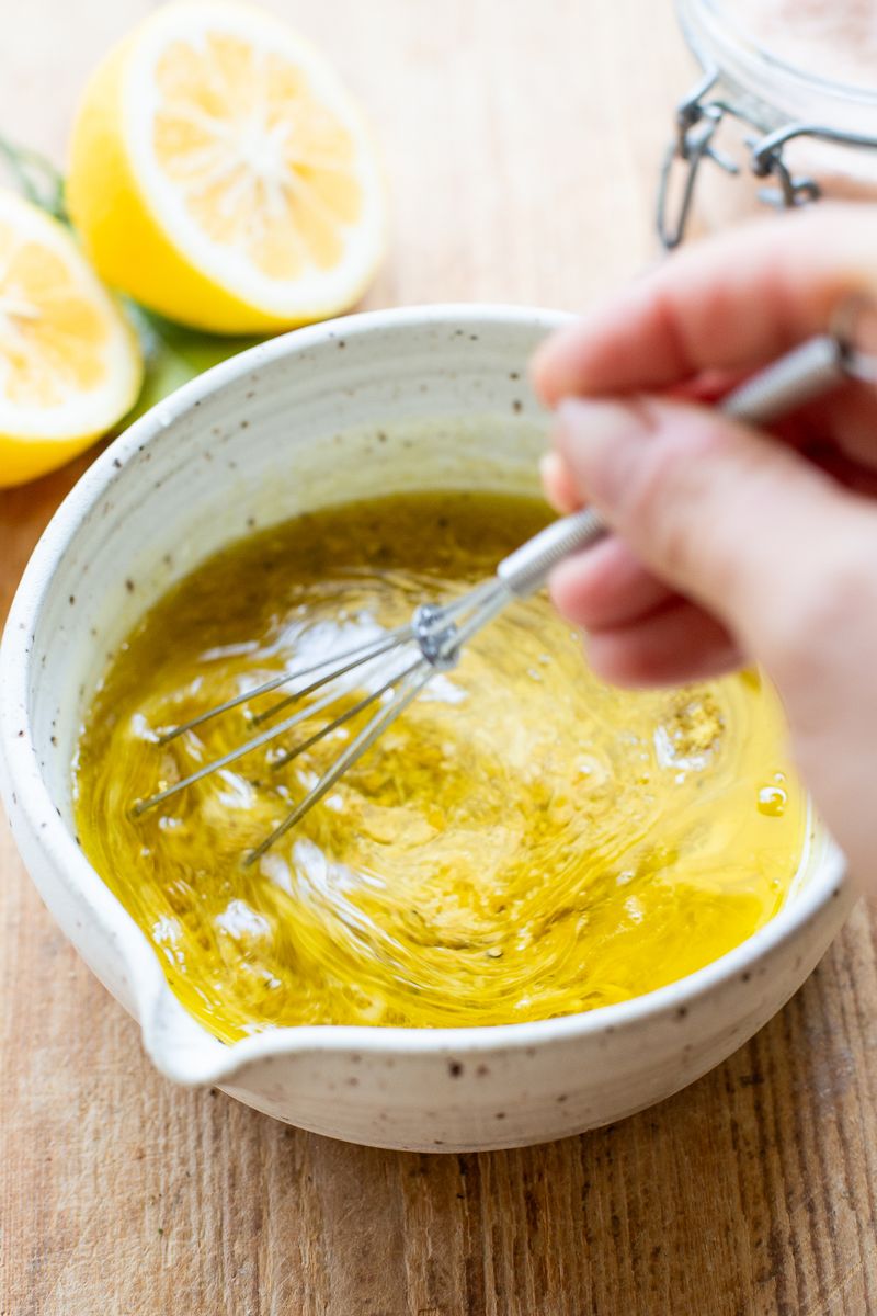 Olive Oil And Lemon Juice Dressing