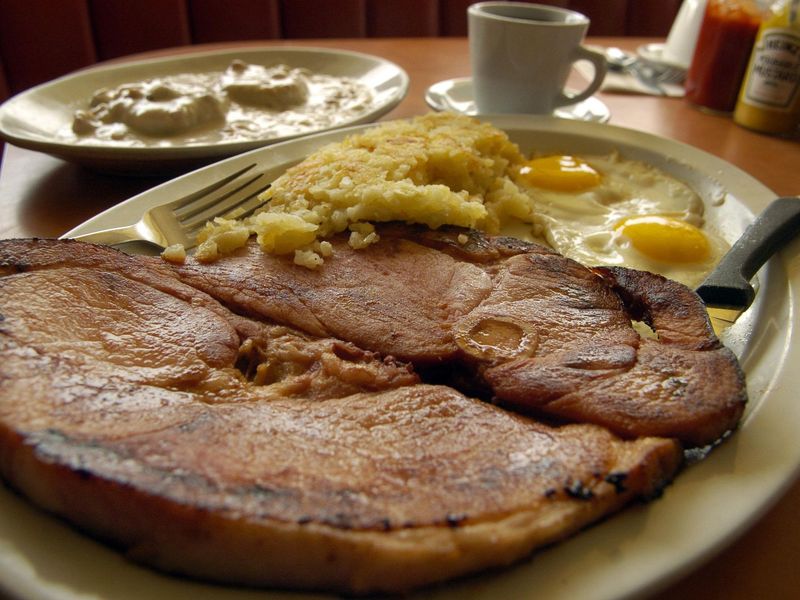 Country Ham And Eggs