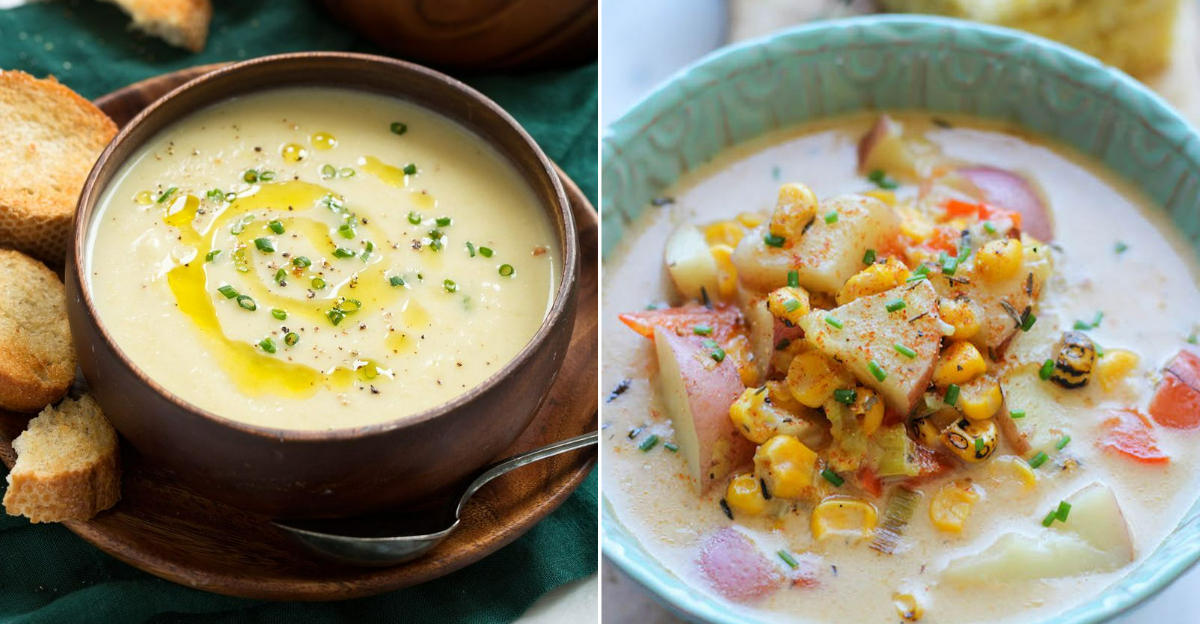 cozy potato soups to warm up any day