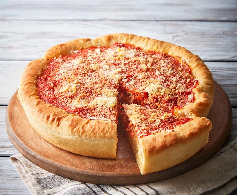 Deep-Dish Pizza (Chicago)
