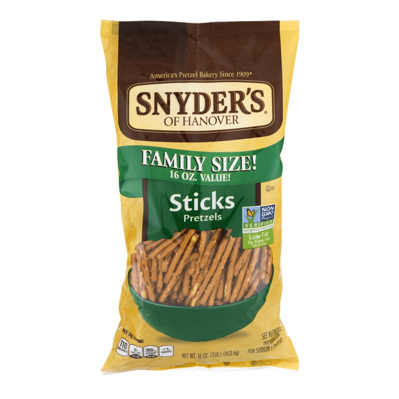 Snyder’s Of Hanover Organic Pretzel Sticks