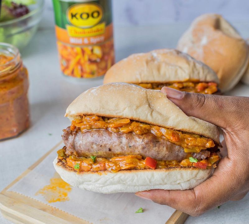 Boerewors And Chakalaka (South Africa)