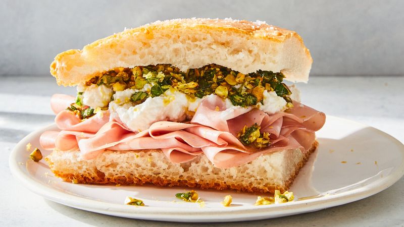 Mortadella And Pistachio Cream (Italy)