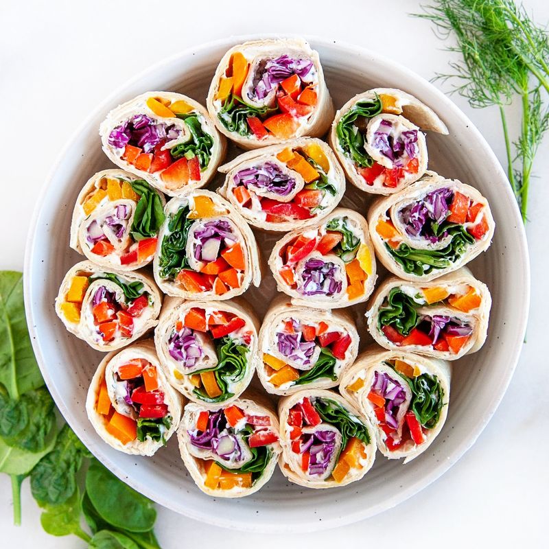 Herbed Cream Cheese Pinwheels