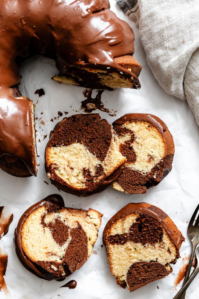 Marble Bundt Cake