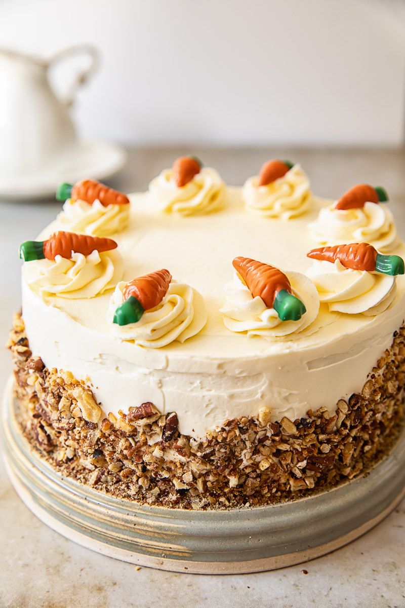 Carrot Cake With Cream Cheese Frosting