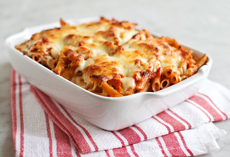 Baked Penne Arrabbiata