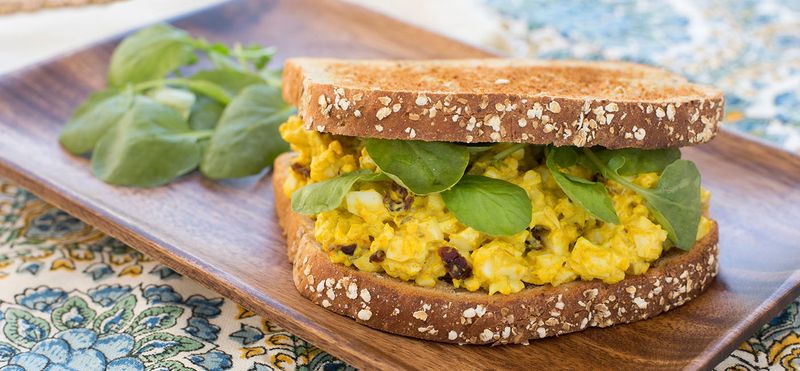 Curry Egg Salad (India)