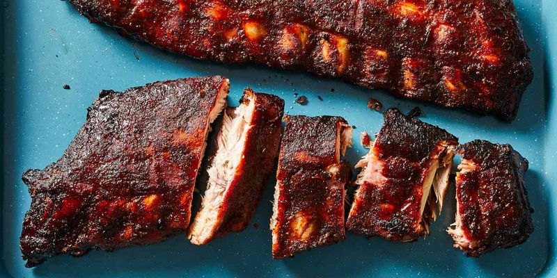 Smoked Ribs With Dry Rub