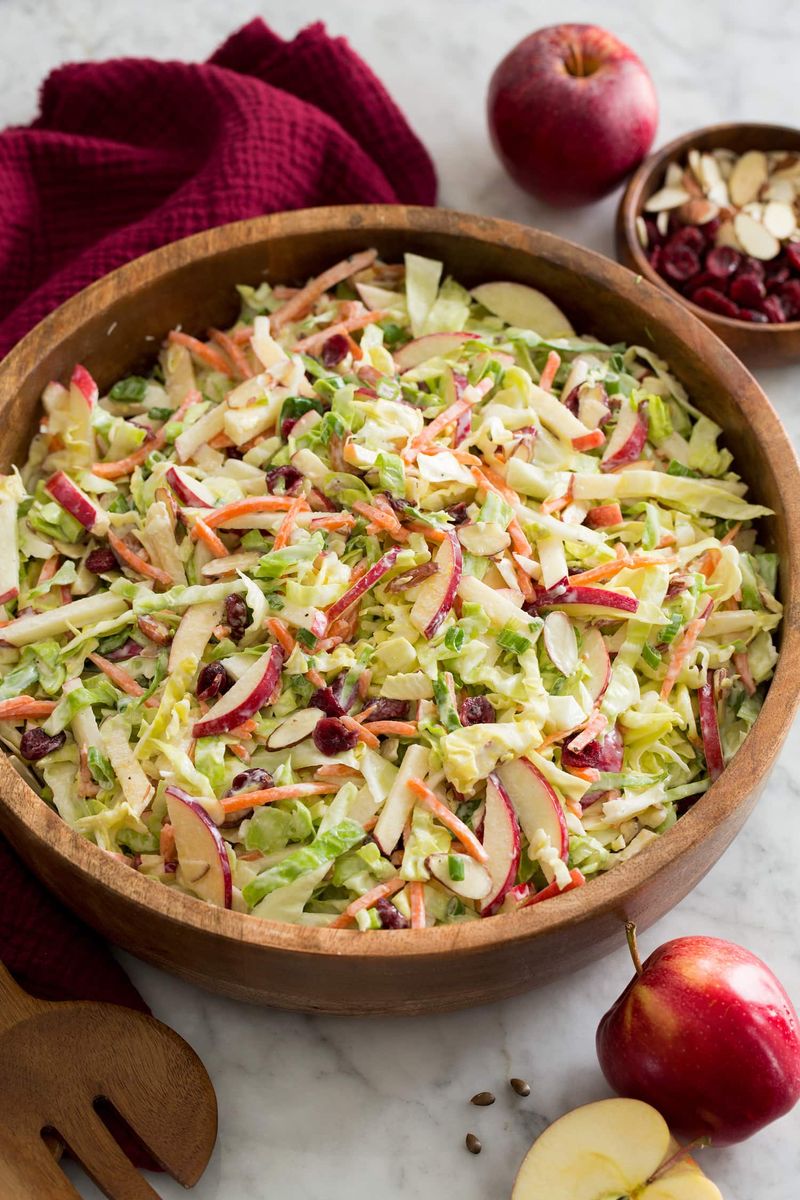 Coleslaw With Apple Cider Dressing