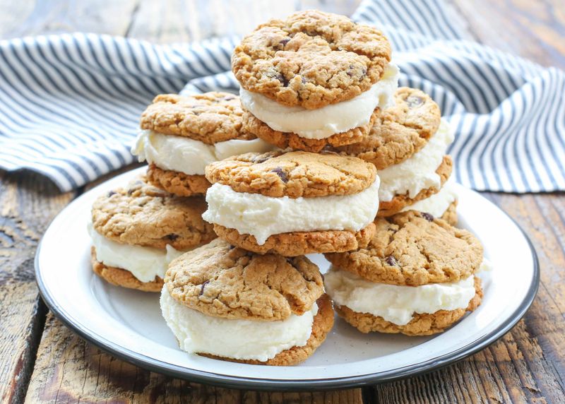Cookie Ice Cream Sandwich