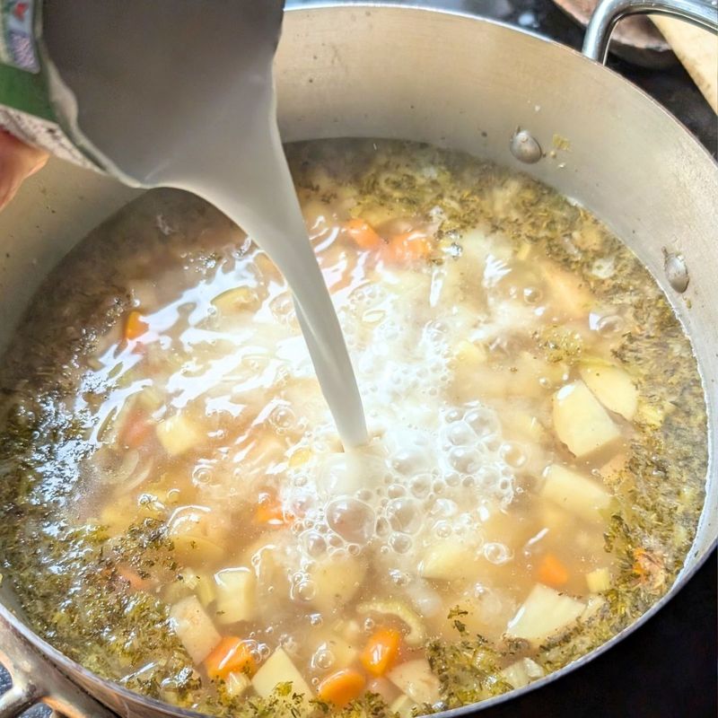 Dairy-Free Potato Soup With Coconut Milk