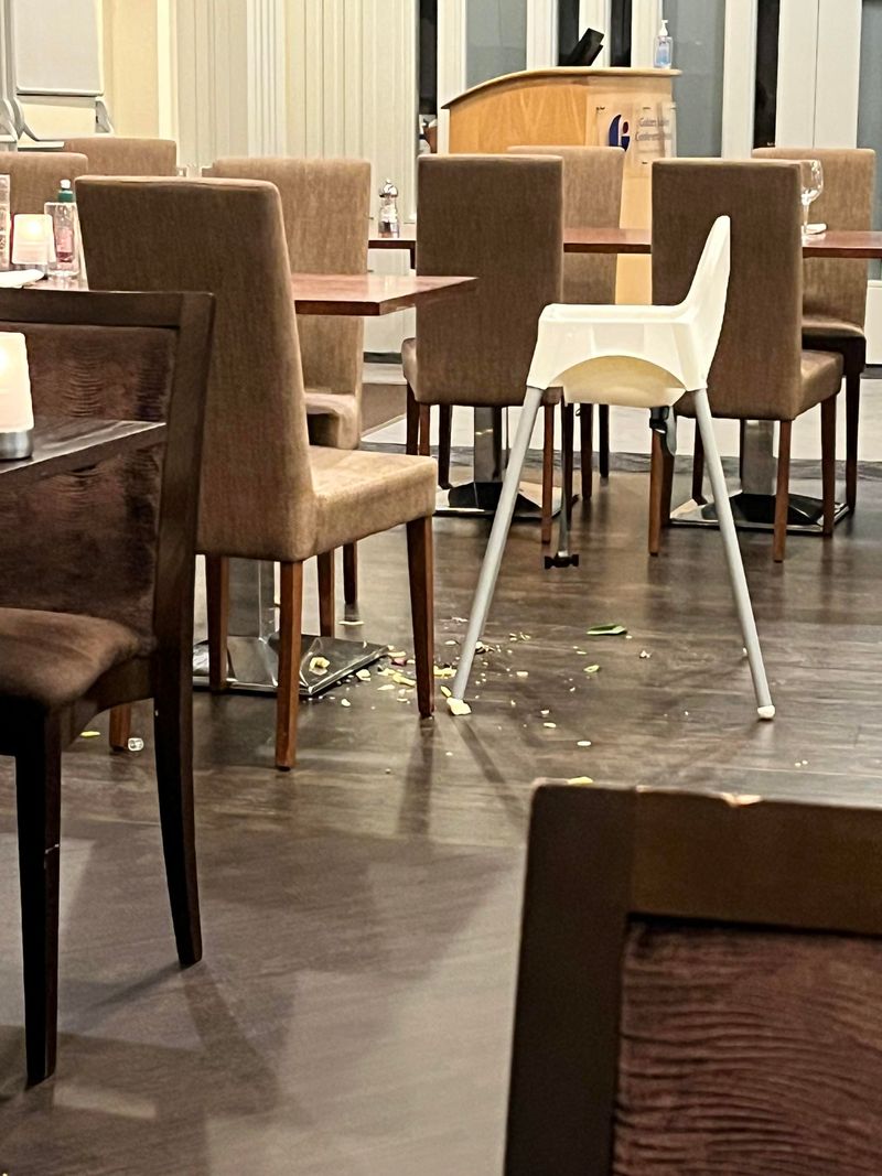 Tables And Floors Feel Sticky Or Untidy