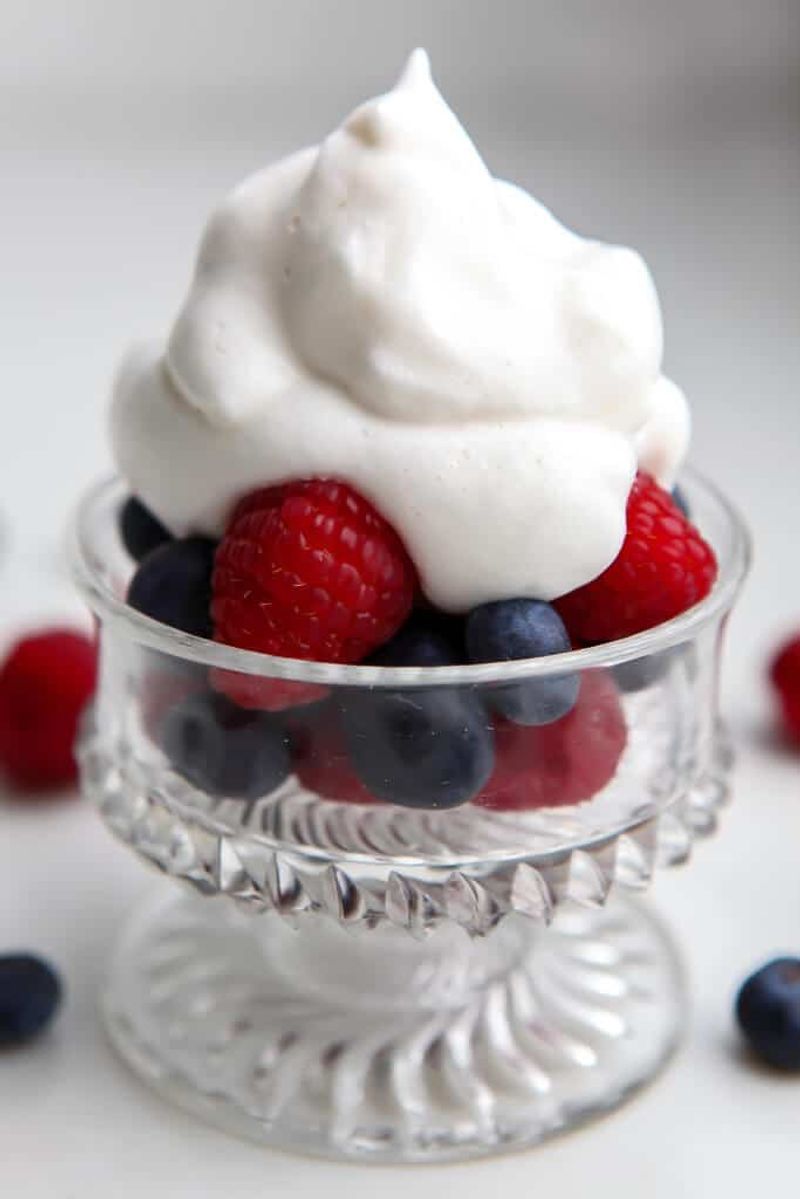 Aquafaba Whipped Topping