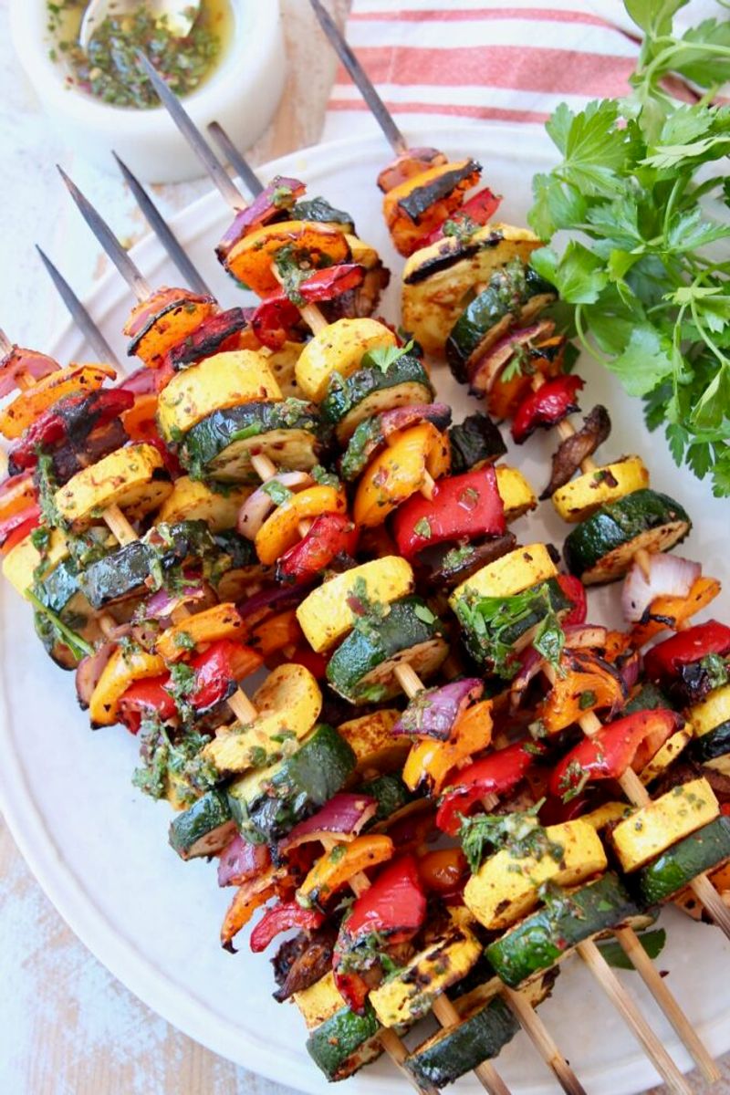 Grilled Veggie Skewers