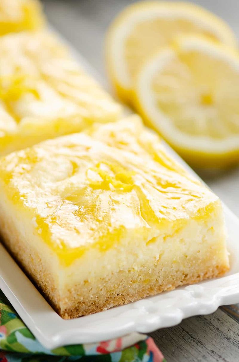 Lemon Chess Bars