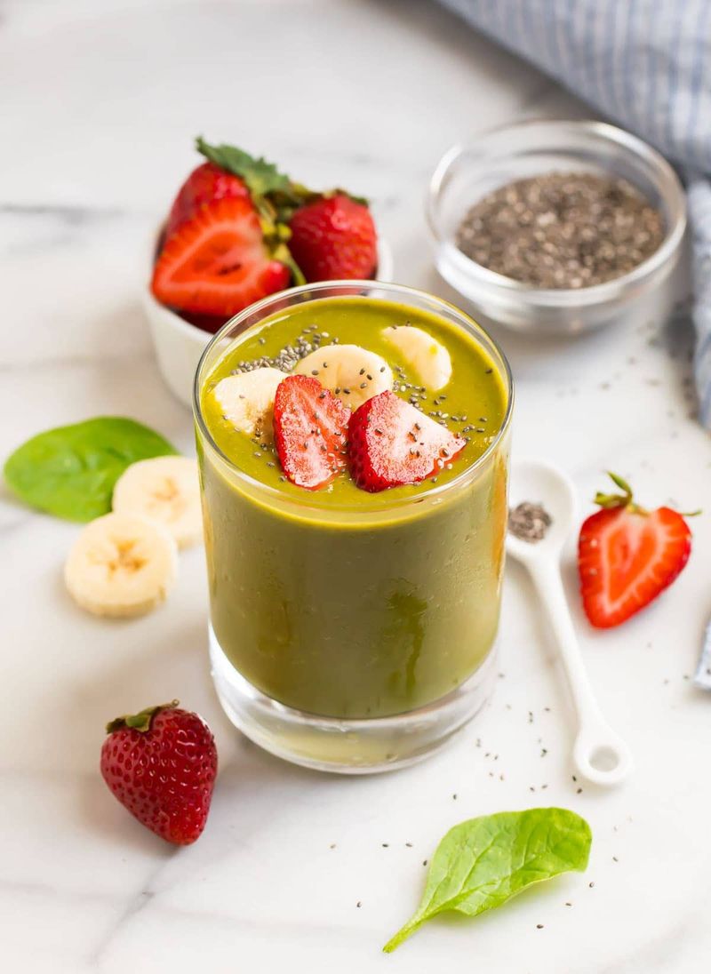 Blend Spinach Into Smoothies
