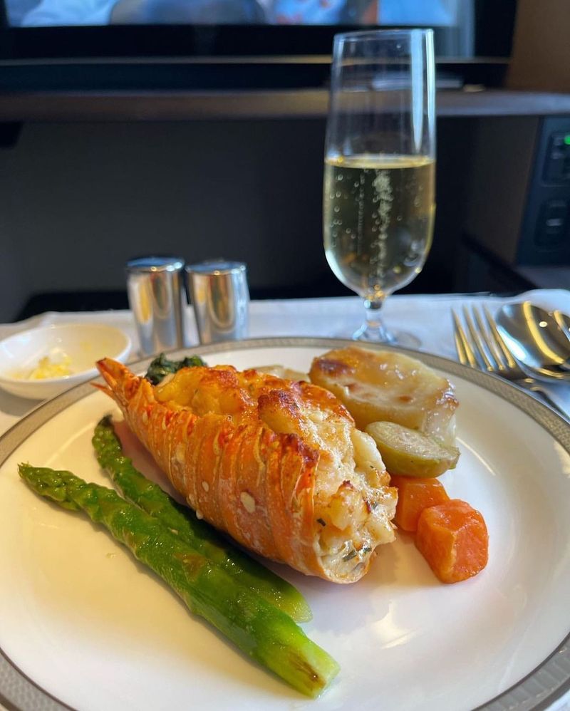 Singapore Airlines Lobster Thermidor (2000s)