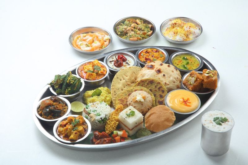 Air India Royal Thali In First Class (2000s)