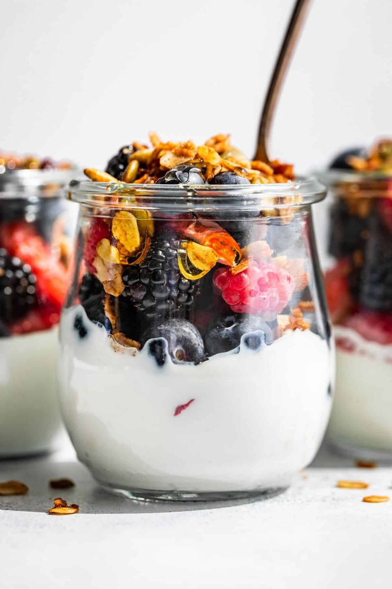 Greek Yogurt With Berries