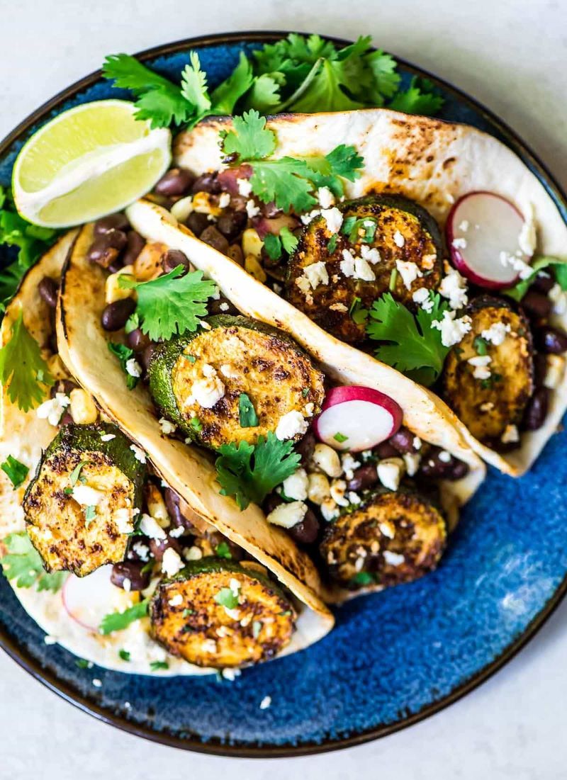 Add Chopped Zucchini To Taco Filling
