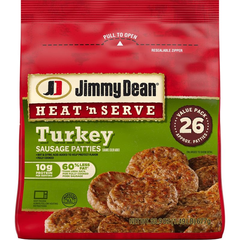 Jimmy Dean Turkey Sausage Patties