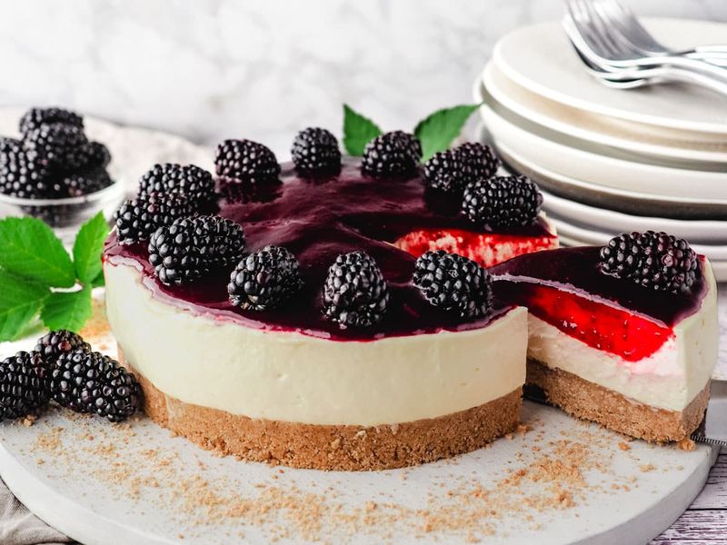 Blackberry Cheesecake
