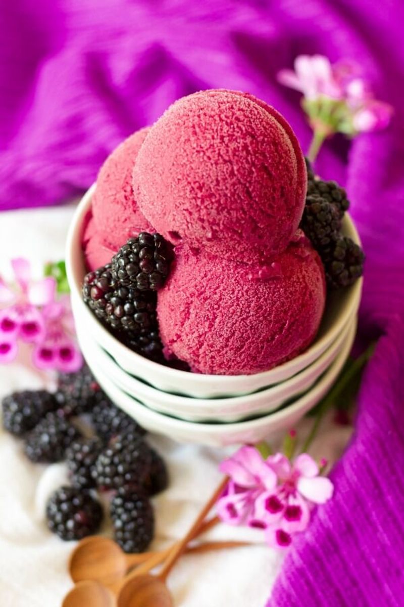 Blackberry Ice Cream